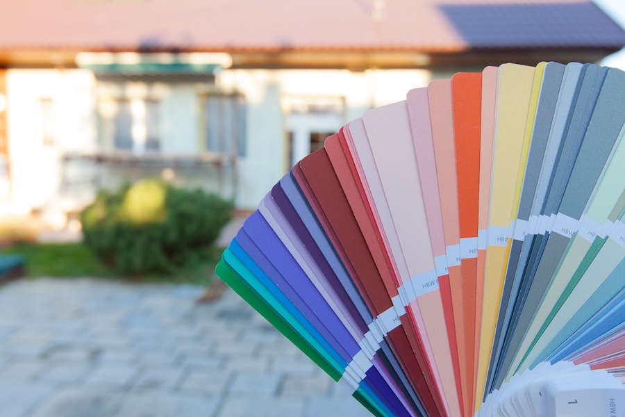 Showroom Finiture a Milano - Gini & C. - Gruppo Made Come scegliere il colore per gli esterni di casa